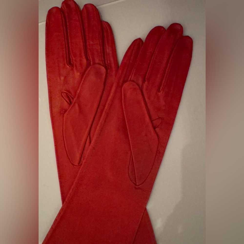 Italian calf from Firenze 
Stunning lipstick red size 7 NWOT